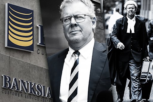 Disgraced former barrister Norman O’Bryan.