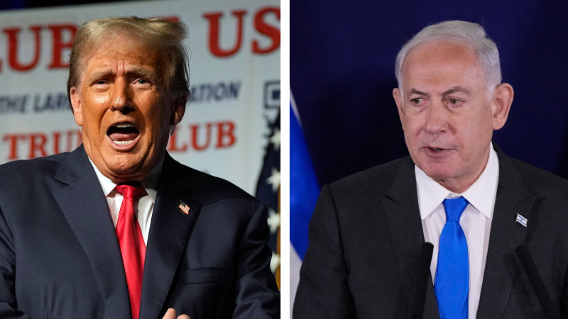 When Netanyahu arrived at Mar-a-Lago, Trump was ready to share some advice about ‘public relations’