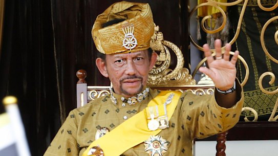 Sultan Hassanal Bolkiah introduced the penalty of death by stoning for sex between people of the same gender.  