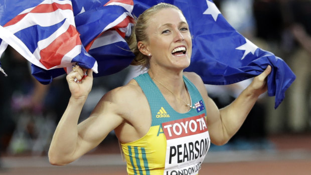 Eyeing another Olympic tilt: Sally Pearson.