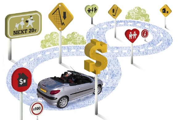 A financial advisor can create a life plan to build wealth.