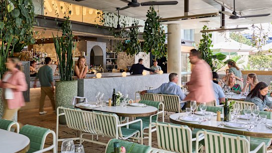 Hellenika has reopned at The Caile Hotel.