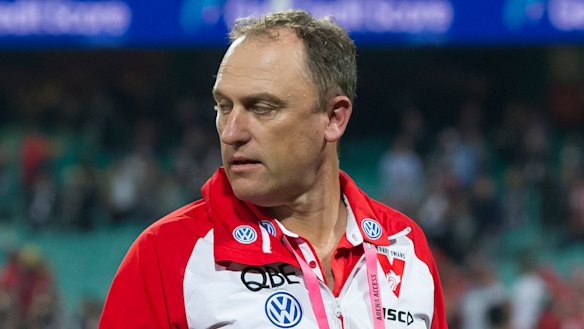 Swans coach John Longmire has dismissed talk of a move to North Melbourne.