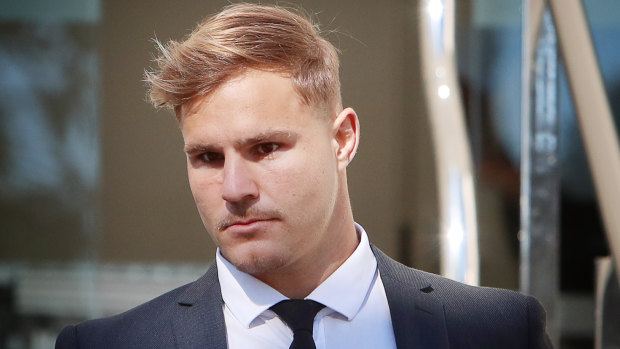 Jack de Belin has dropped his fight against the NRL's 'no-fault' stand-down rule.