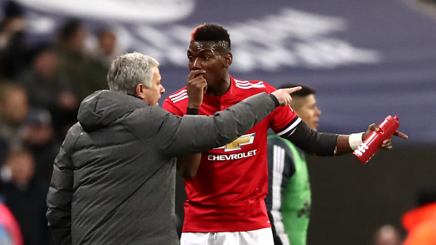 That way: Paul Ince believes Jose Mourinho's predecessor would have sent Paul Pogba (right) packing.
