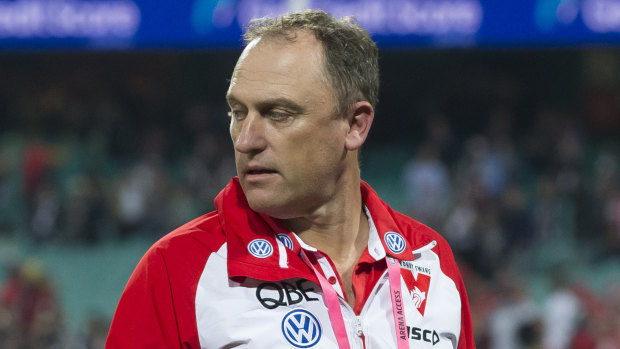Swans coach John Longmire has dismissed talk of a move to North Melbourne.