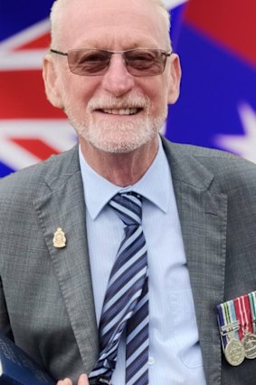 Ian Colwell, 72, a former teacher and veteran, suffered a cardiac arrest in the ambulance on the way to hospital.