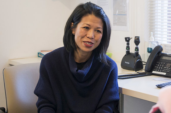 Tram Nguyen, the co-head of the Royal Children’s Hospital gender clinic, in 2018.