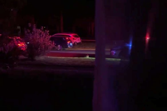 Police arrested all eight of the boys after the stolen car came to a stop in Thornlie. 