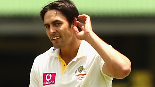 Mitchell Johnson was pulled from guest  speaking at two official Cricket Australia functions during the Perth Test.