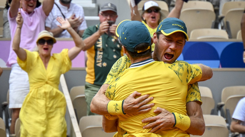 Down a set and a break, Ebden and Peers looked gone. Then they won Australia’s 12th gold