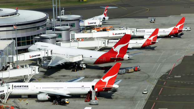 Qantas has confirmed three aircraft will be removed from service for repairs after they were found to have cracks.