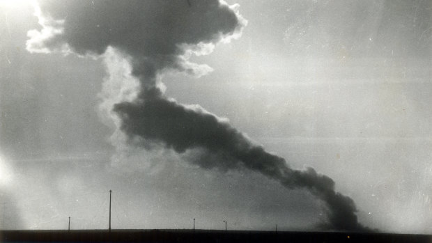 The first atomic bomb exploded on the Australian mainland was detonated at Woomera, South Australia in 1953.