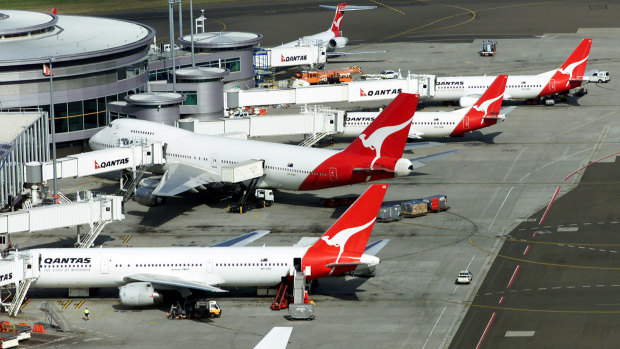 Qantas has confirmed three aircrafts will be removed from service for repair after they were found to have cracks.