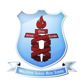 The teacher was stabbed at Willetton Senior High School. 