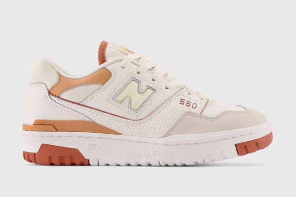 New Balance classic “550” sneakers are Rozalia’s preferred weekend wear.