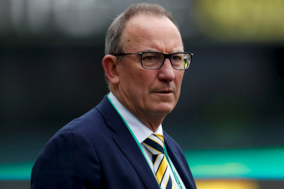 Long-time West Coast Eagles boss Trevor Nisbett, photographed in 2018.