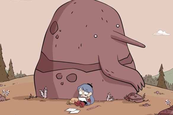 There are echoes of Hayao Miyazaki in the delightful animated series Hilda.