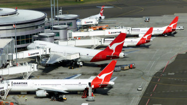 Qantas has confirmed three aircraft will be removed from service for repair after they were found to have cracks.