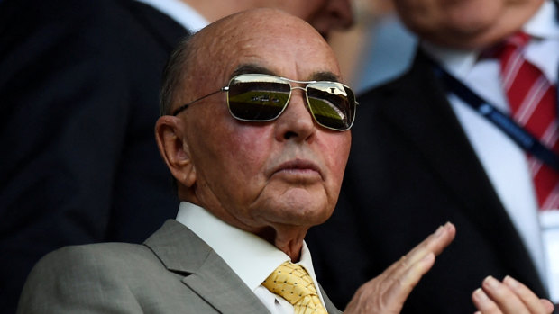 Tottenham’s billionaire owner Joe Lewis charged with insider trading in US