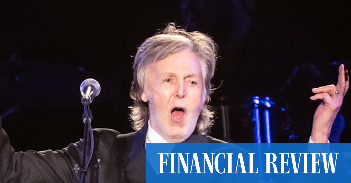 Review: Paul McCartney's first Sydney show went - Vimarsana News