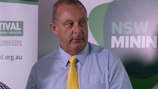 Nationals leader John Barilaro with Michael Jensen