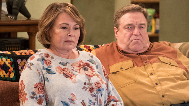 Roseanne Barr, left, has claimed the racist tweet that left her jobless was actually about anti-semitism. 