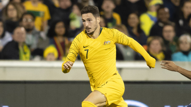 Mathew Leckie has been named for next week's clash against Jordan but may not make the trip.