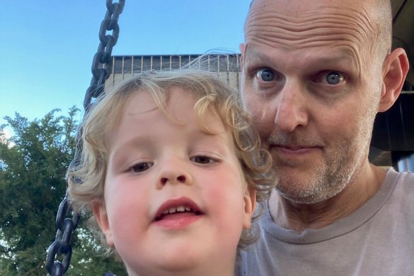 Mic Looby is experiencing life with a toddler all over again.