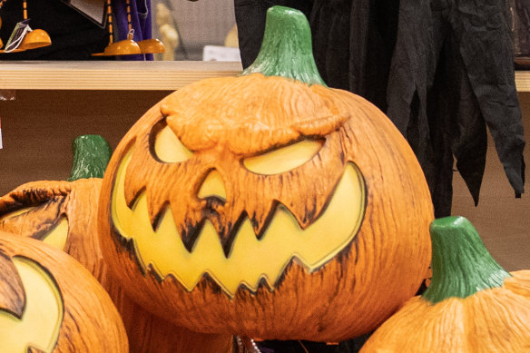 Halloween stock in Kmart.