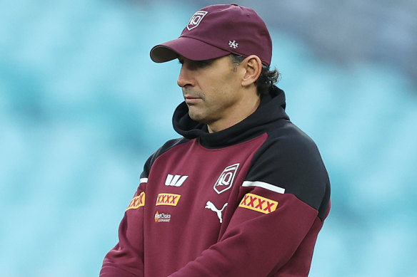 Billy Slater endured his first series loss as coach against Michael Maguire.