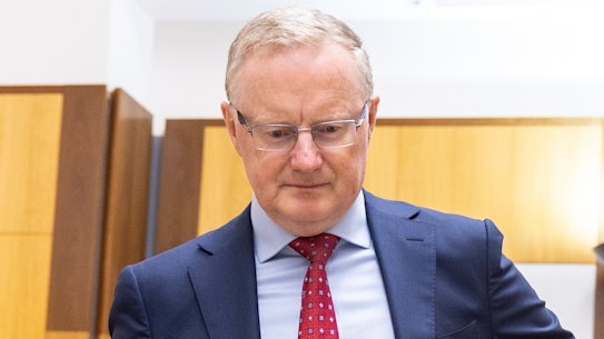 RBA Governor Philip Lowe says it’s plausible that rates rise and then start coming down next year, but a few things are going to have to go right for that to happen.