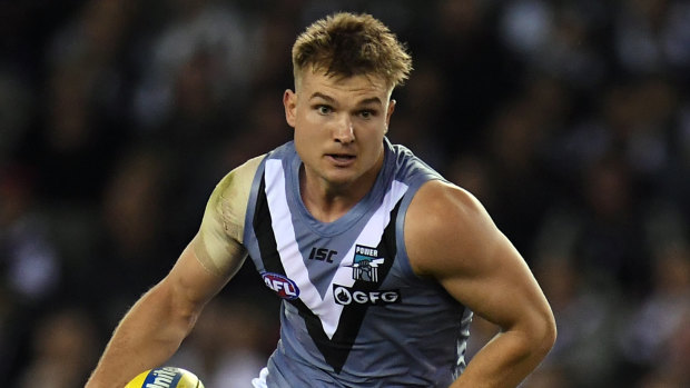 Ollie Wines has been added to Port's lengthy injury list.