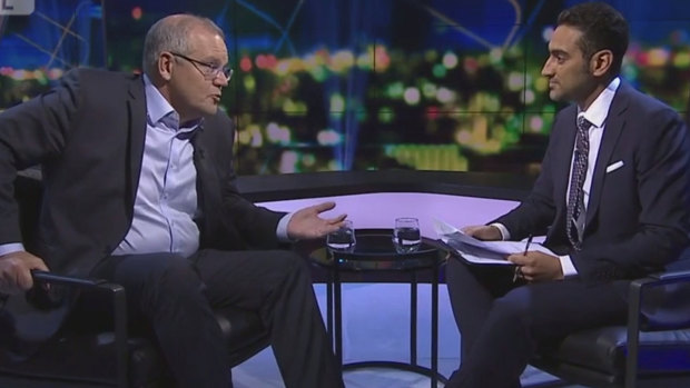 Prime Minister Scott Morrison denied trying to exploit anti-Muslim sentiment in a tense interview with Waleed Aly.