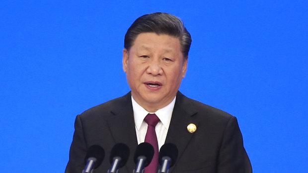 Chinese President Xi Jinping speaks at the opening ceremony for the China International Import Expo in Shanghai.
