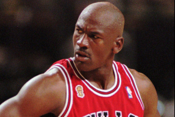 Jordan during his playing days for the Bulls.