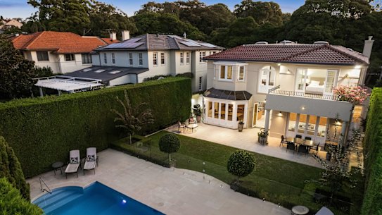 The beautiful house in the blue chip neighbourhood that Miki and her husband Elliot have purchased.