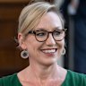 Newly elected Greens leader Larissa Waters.
