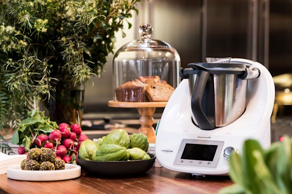 Dietitian Amelia Harray uses her Thermomix for making sugar-reduced jam and grinding her own flour.