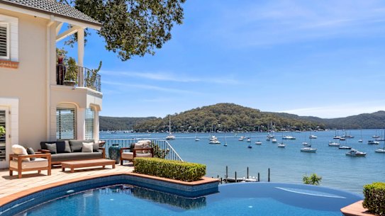 The Newport home is asking $27m.