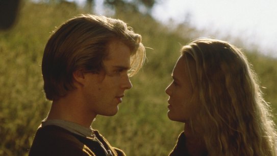 A classic chicken soup movie: Cary Elwes and Robin Wright in The Princess Bride.