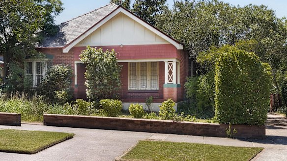The double-bricked home at 9 Albyn Road, Strathfield sold for $6 million