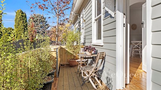 This Hepburn Springs four-bedder is for sale for $790,000 to $840,000.