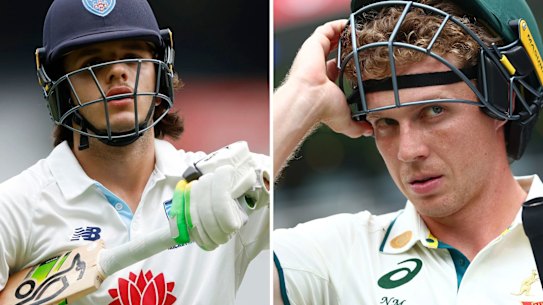 Sam Konstas and Nathan McSweeney are letting their bats do the talking in their quest to return to the Australian Test set-up.