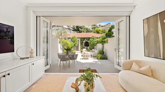 Freight boss Terry Tzaneros, and his wife, Anne, have sold one of their eastern suburbs homes, a Double Bay terrace, for a figure in the mid $11 millions, local sources have revealed. 