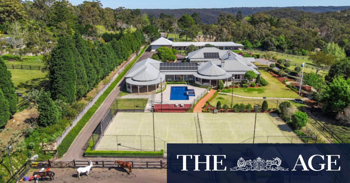 Pony for Christmas? Sydney's well-heeled opt for equestrian estates - Vimarsana News