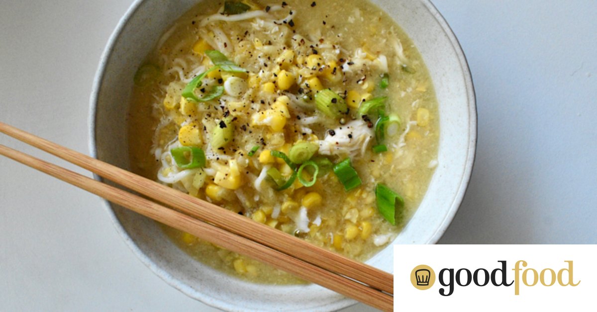 Dairy-free chicken, corn and noodle soup recipe
