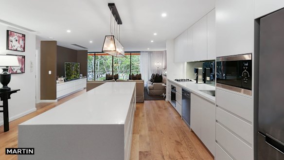 One of the "luxury apartments" at 6 Wolseley Grove before the troubles started. 