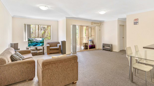 A two-bedroom Auburn unit which recently sold for $480,000. That price is now out of reach for the average income earner, due to lower borrowing power.
