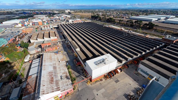 There is rising demand for industrial property on the east coast.